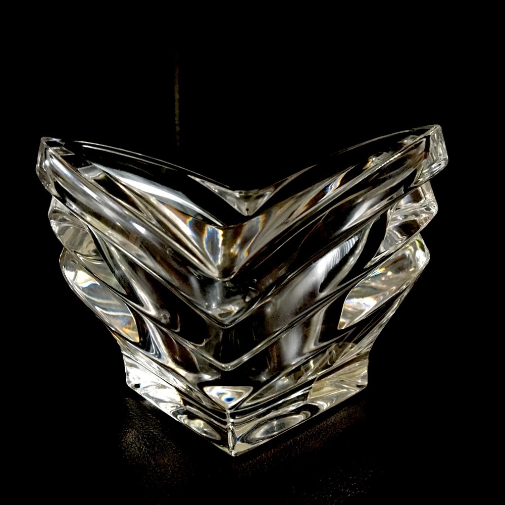 Mikasa Crystal Deco Votive Candle Holder